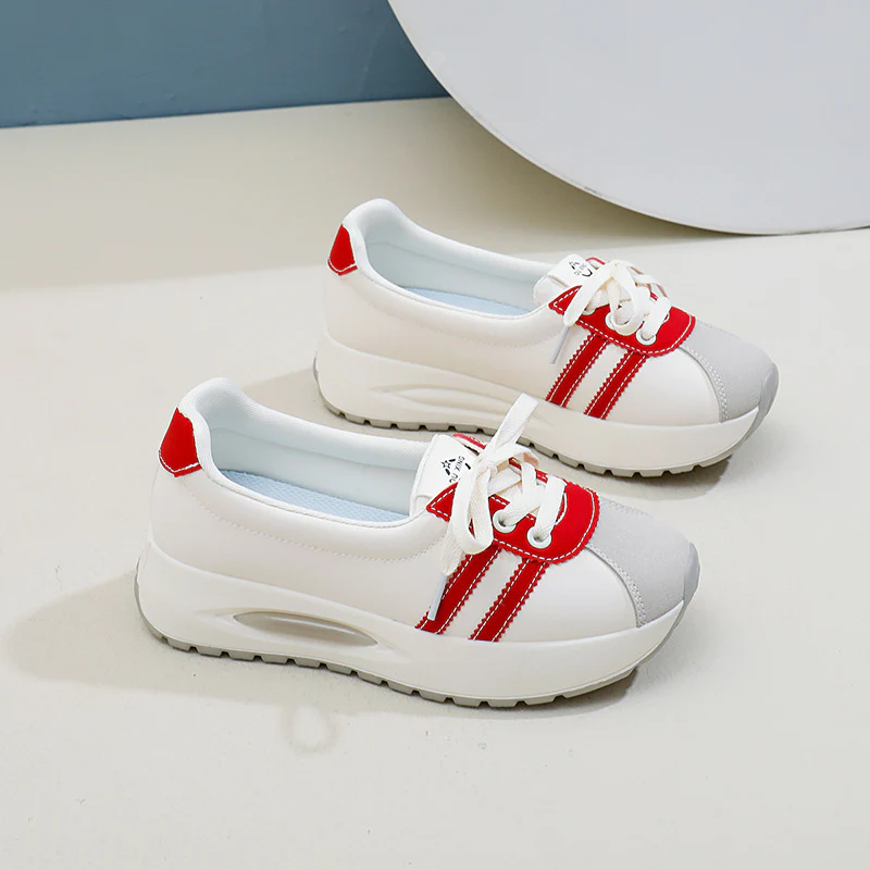 Damen Sportliche Sneaker mit luftpolsternder Sohle Heidi Mode - Image 6