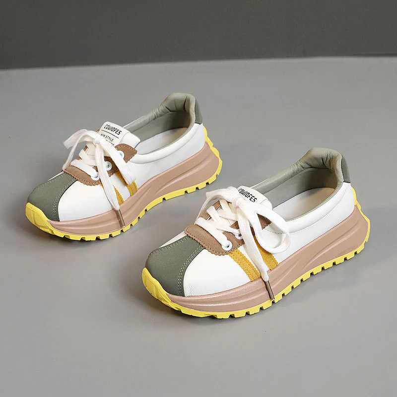 Damen Sportliche Sneaker mit metallischen Akzenten und rutschfester Sohle Heidi Mode - Image 7