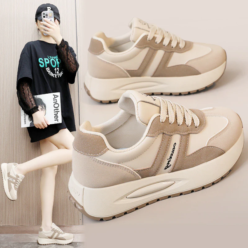 Damen Sportliche Sneaker mit modernem Dämpfungssystem und atmungsaktiver Obermaterialstruktur Heidi Mode - Image 2