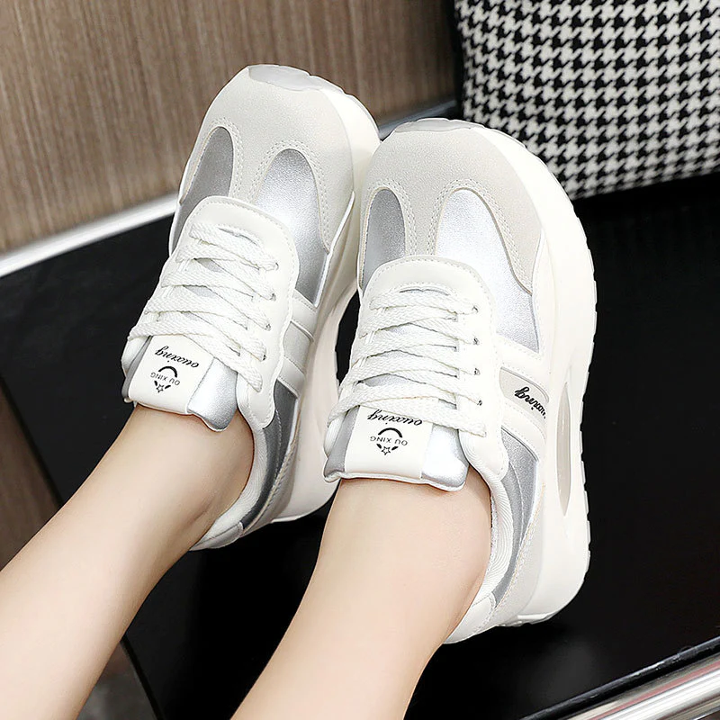 Damen Sportliche Sneaker mit modernem Dämpfungssystem und atmungsaktiver Obermaterialstruktur Heidi Mode - Image 4