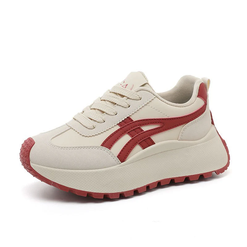 Damen Sportliche Sneaker mit modernem Dämpfungssystem und trendigem Obermaterial Heidi Mode