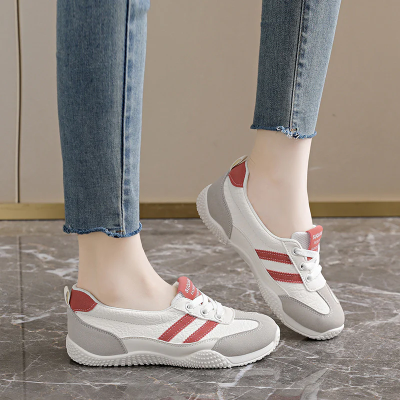 Damen Sportliche Sneaker mit modernem Design und atmungsaktiver Oberflächenstruktur Heidi Mode - Image 3
