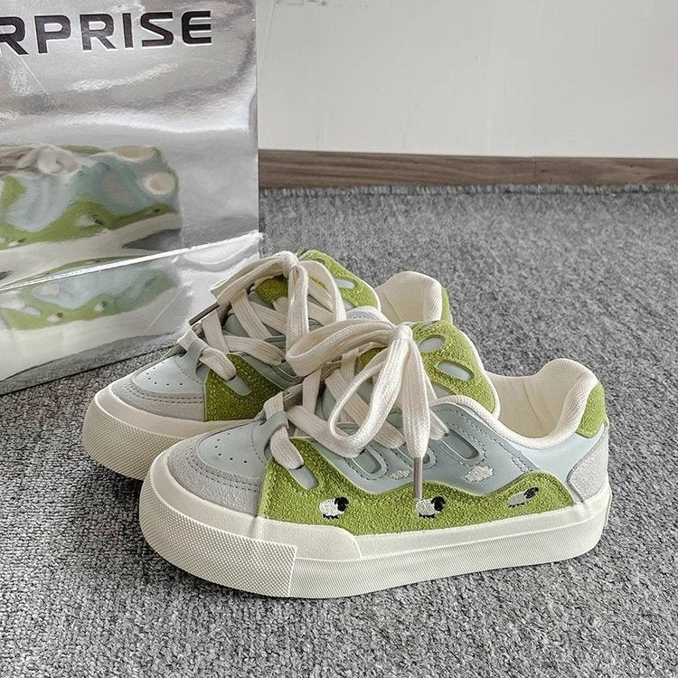 Damen Sportliche Sneaker mit modernen Akzenten und bequemer Dämpfung Heidi Mode - Image 4