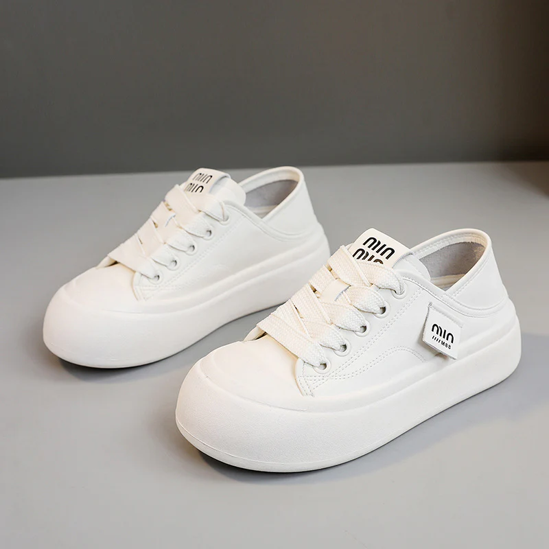 Damen sportliche Sneaker mit moderner Plateau-Sohle Heidi Mode - Image 2