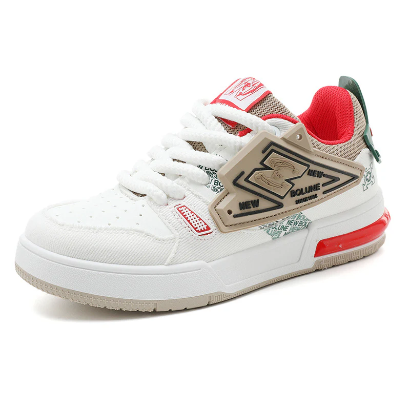 Damen Sportliche Sneaker mit modischem Design und atmungsaktiver Obermaterialstruktur Heidi Mode - Image 5