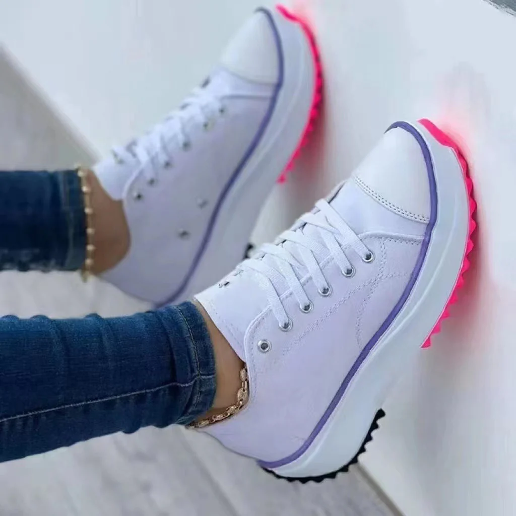 Damen Sportliche Sneaker mit modischem Obermaterial und rutschfester Sohle Heidi Mode - Image 9