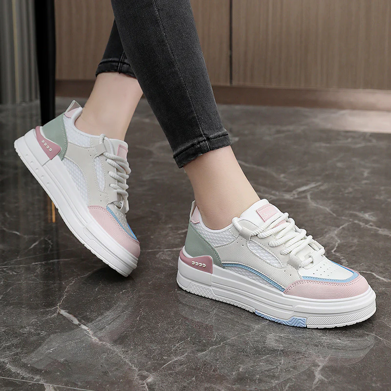 Damen sportliche Sneaker mit modischen Akzenten und dämpfendem Sohlenprofil Heidi Mode - Image 4