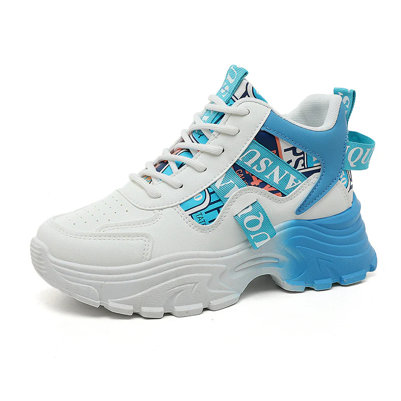 Damen Sportliche Sneaker mit modischen Designelementen und dämpfender Laufsohle Heidi Mode - Image 5