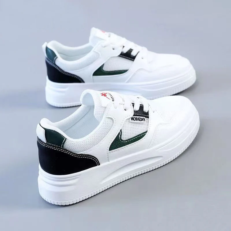 Damen Sportliche Sneaker mit modischen Farbakzenten und rutschfester Sohle Heidi Mode - Image 2