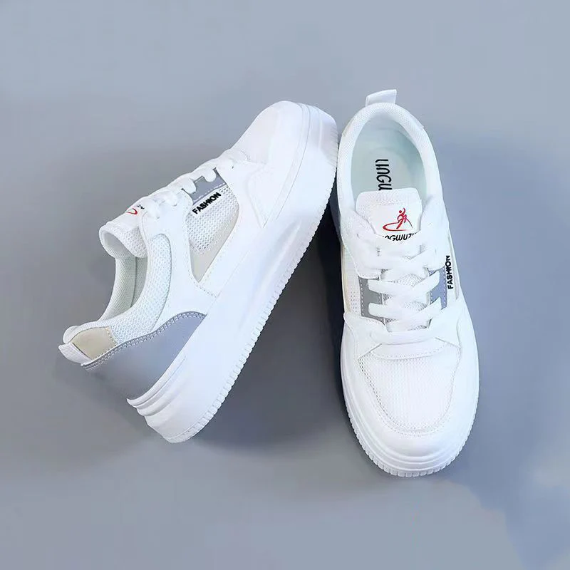 Damen Sportliche Sneaker mit modischen Farbakzenten und rutschfester Sohle Heidi Mode - Image 4