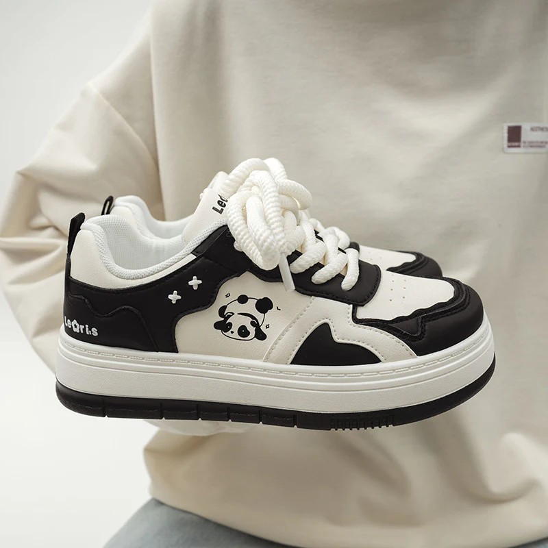 Damen Sportliche Sneaker mit niedlichem Tier-Motiv Heidi Mode - Image 4