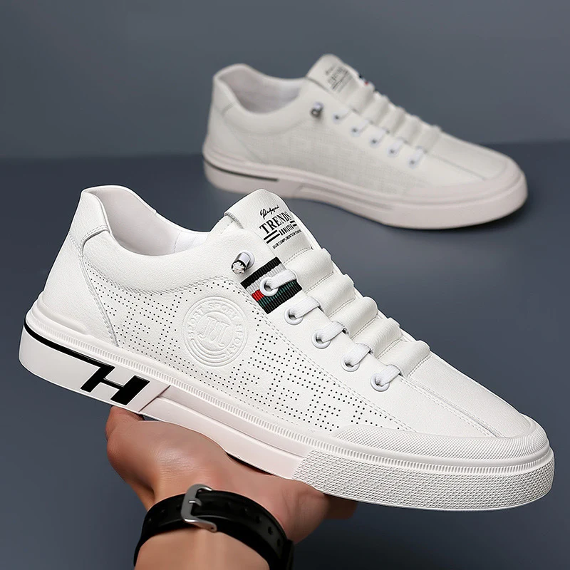Damen Sportliche Sneaker mit perforiertem Obermaterial und ergonomischer Sohlenkonstruktion Heidi Mode - Image 2