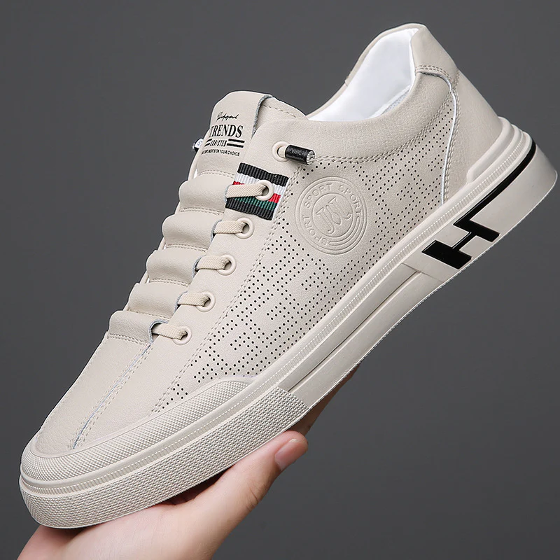 Damen Sportliche Sneaker mit perforiertem Obermaterial und modischem Design Heidi Mode - Image 6