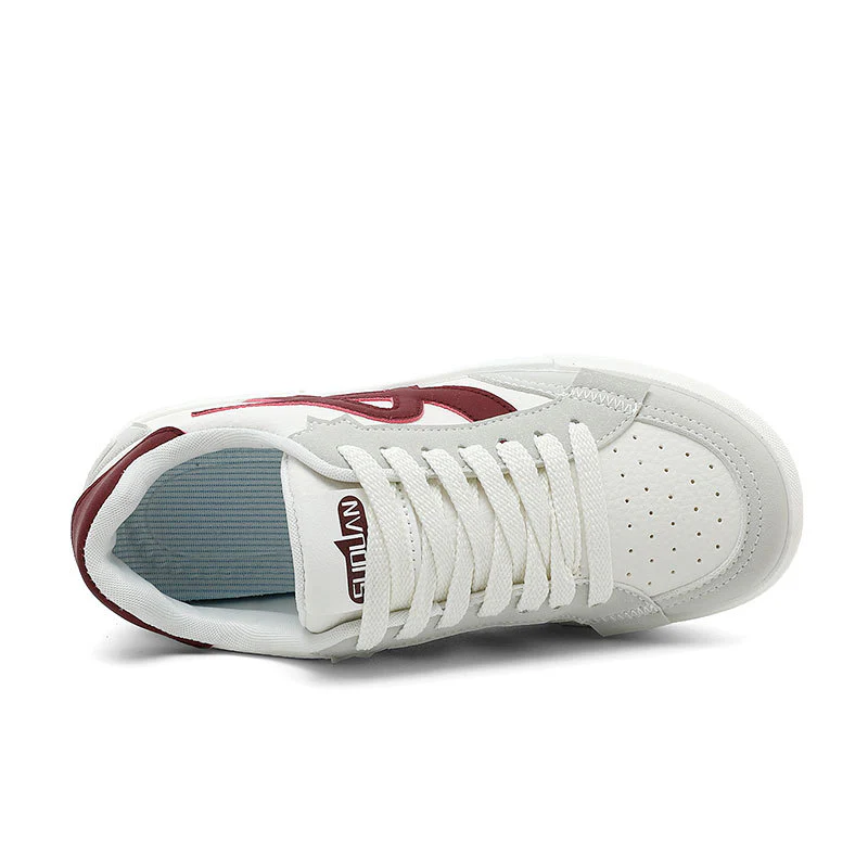 Damen Sportliche Sneaker mit perforiertem Obermaterial und robustem Gummizug Heidi Mode - Image 2