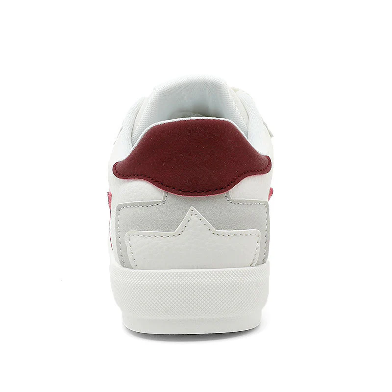 Damen Sportliche Sneaker mit perforiertem Obermaterial und robustem Gummizug Heidi Mode - Image 3