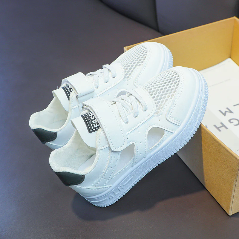 Damen sportliche Sneaker mit praktischem Klettverschluss und atmungsaktiver Mesh-Oberfläche Heidi Mode - Image 2