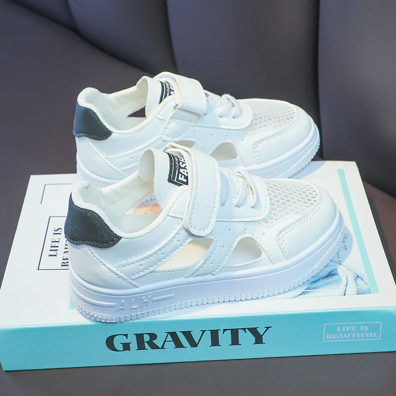 Damen sportliche Sneaker mit praktischem Klettverschluss und atmungsaktiver Mesh-Oberfläche Heidi Mode - Image 7