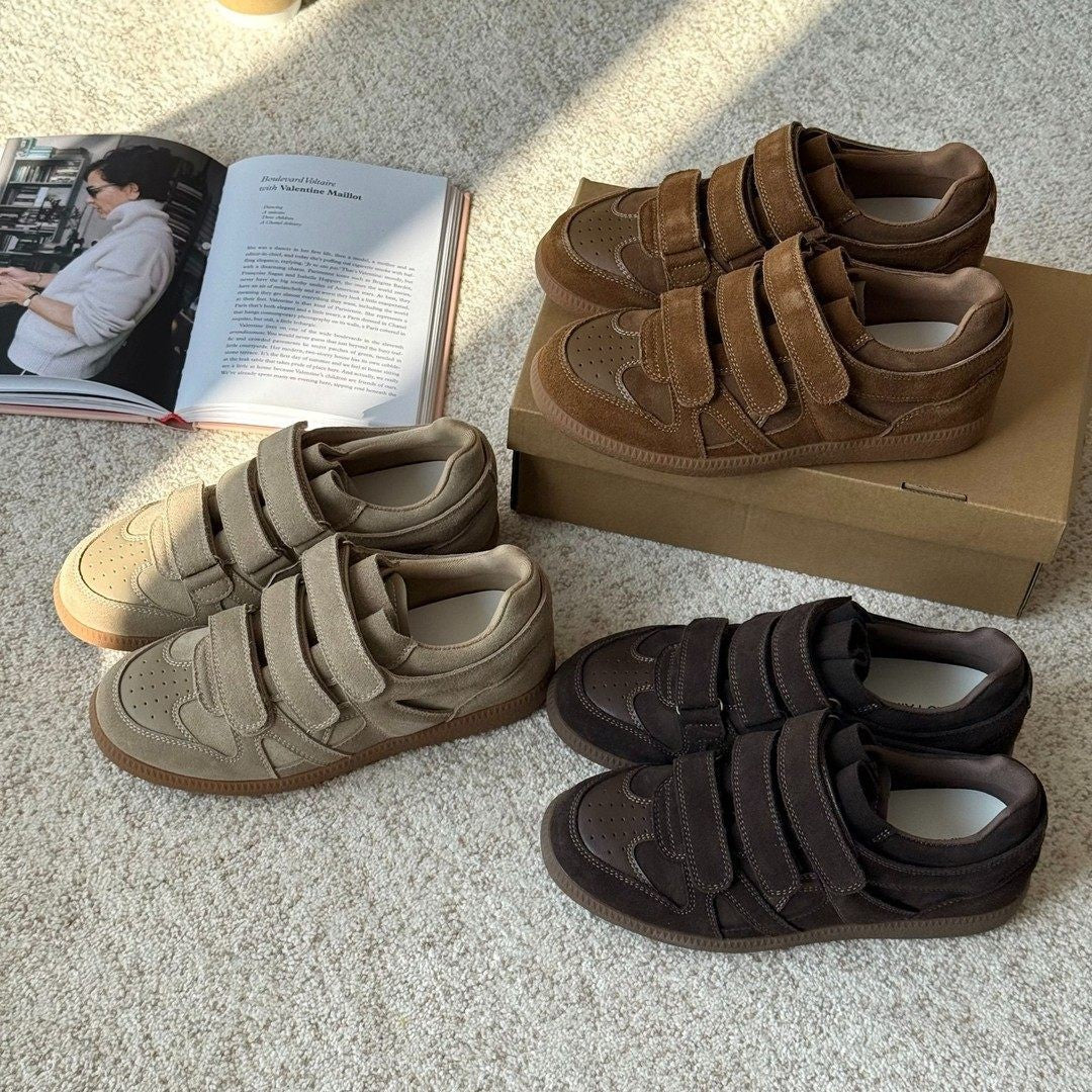 Damen Sportliche Sneaker mit praktischem Klettverschlusssystem Heidi Mode - Image 2