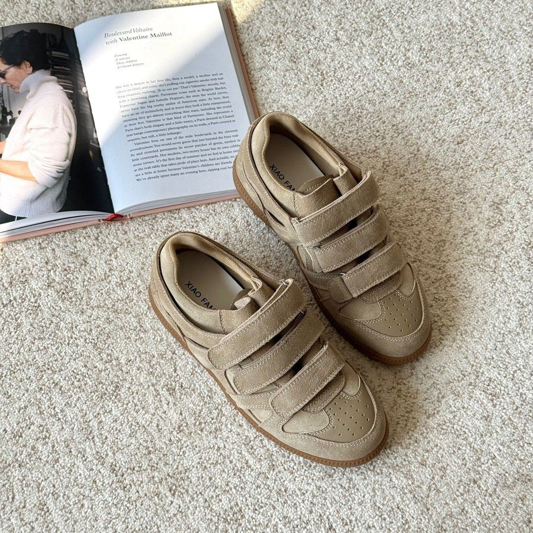 Damen Sportliche Sneaker mit praktischem Klettverschlusssystem Heidi Mode - Image 3