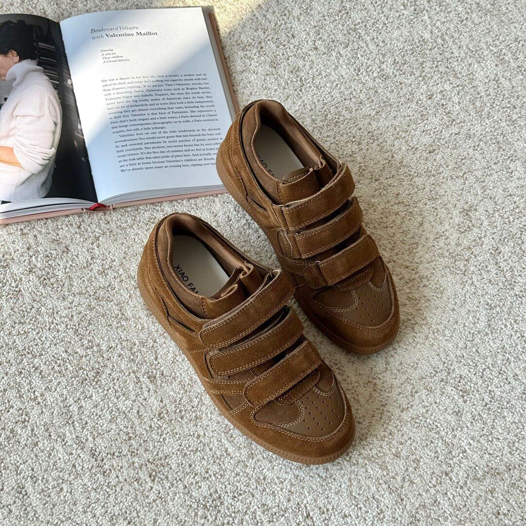 Damen Sportliche Sneaker mit praktischem Klettverschlusssystem Heidi Mode - Image 8
