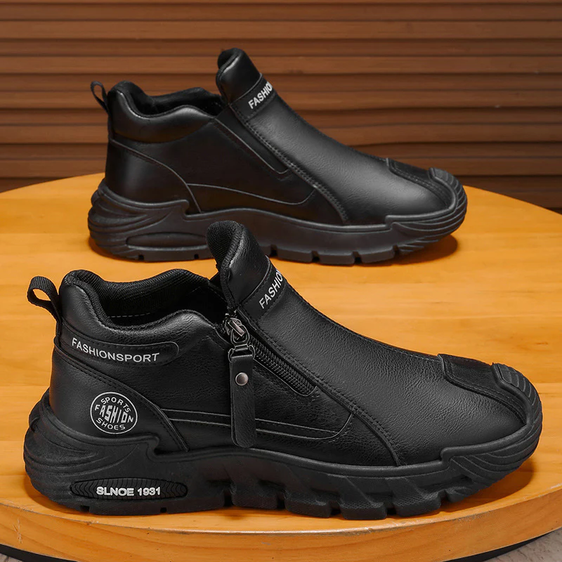 Damen Sportliche Sneaker mit praktischer Reißverschlussöffnung und stoßdämpfender Sohle Heidi Mode - Image 2