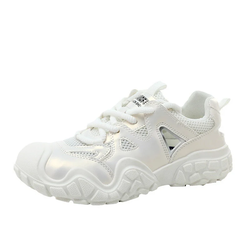 Damen Sportliche Sneaker mit reflektierendem Obermaterial und dämpfender Sohle Heidi Mode - Image 5