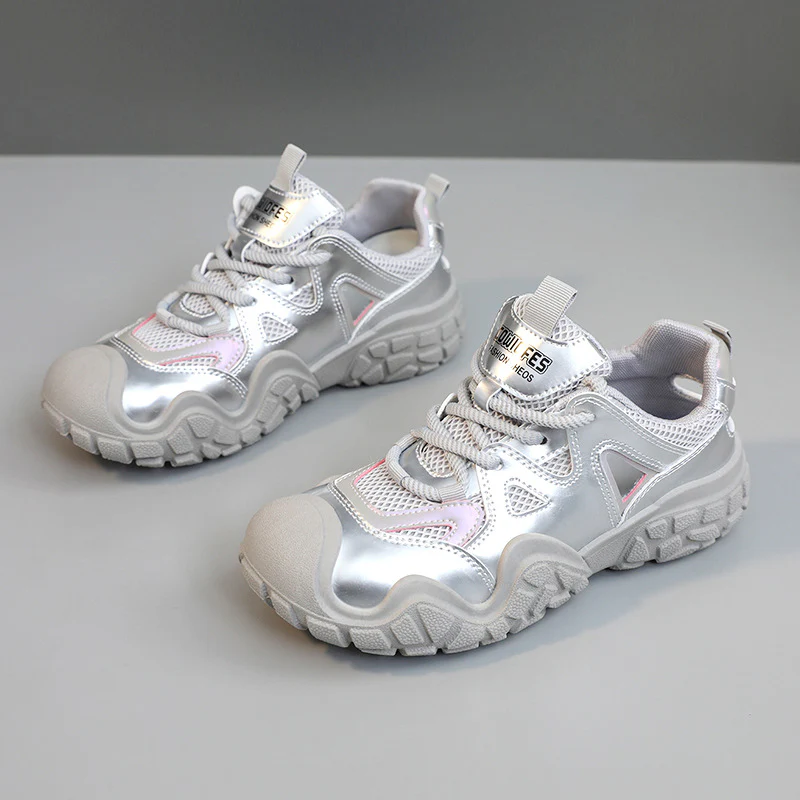 Damen Sportliche Sneaker mit reflektierendem Obermaterial und dämpfender Sohle Heidi Mode - Image 7