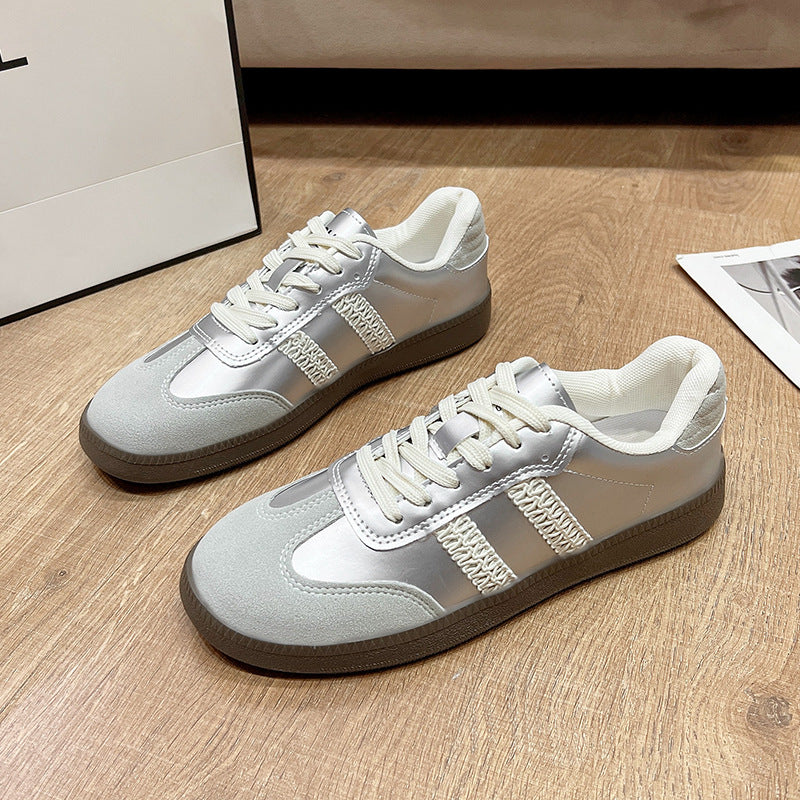 Damen Sportliche Sneaker mit reflektierendem Obermaterial und gepolsterter Innensohle Heidi Mode - Image 6