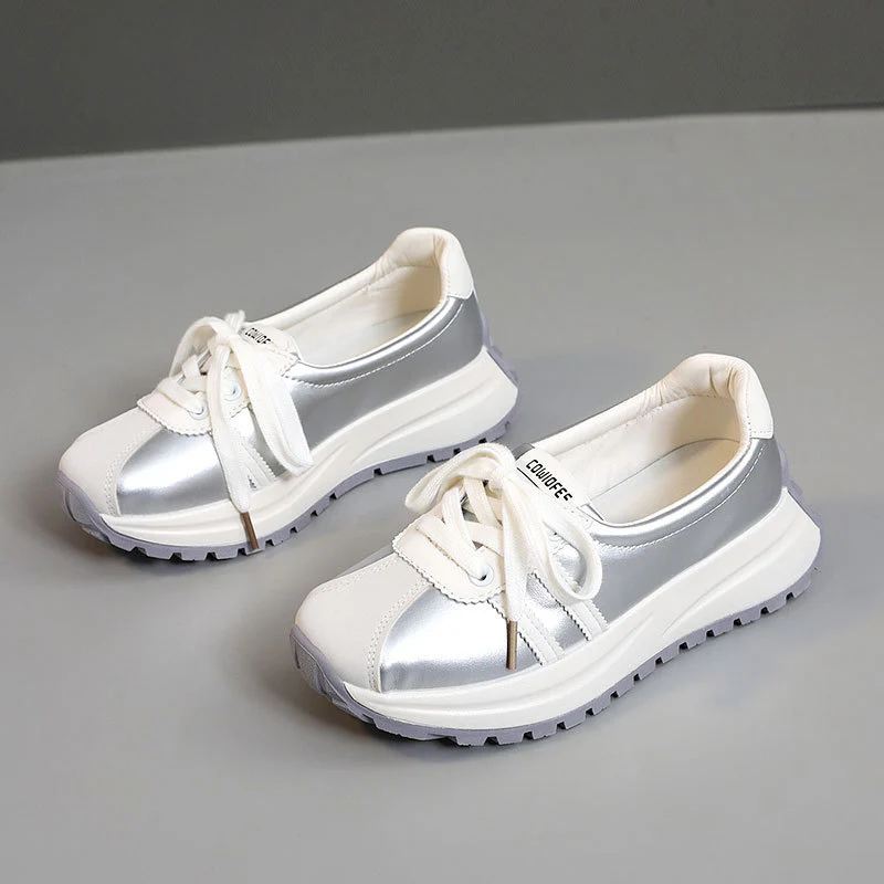 Damen Sportliche Sneaker mit reflektierenden Details und dämpfender Laufsohle Heidi Mode - Image 2