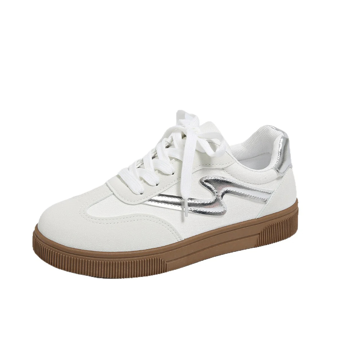 Damen Sportliche Sneaker mit robustem Sohlenprofil und modischen Details Heidi Mode - Image 5
