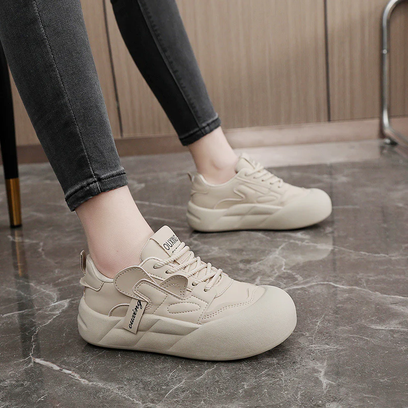 Damen Sportliche Sneaker mit rutschfester Laufsohle und modischem Design Heidi Mode - Image 3