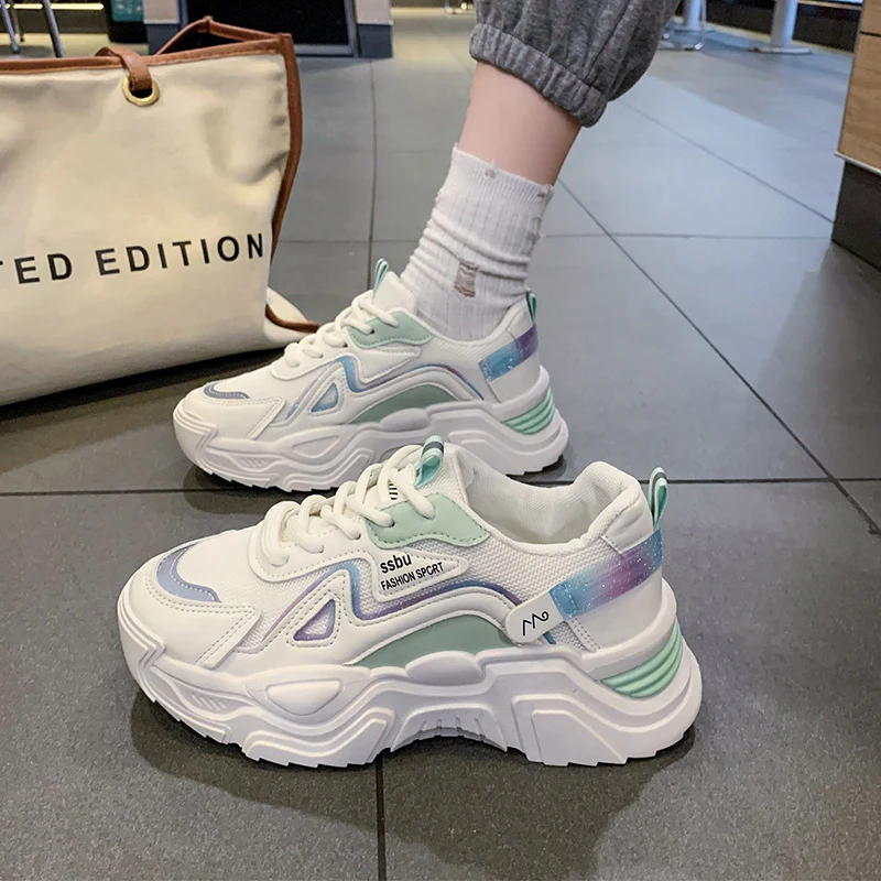 Damen Sportliche Sneaker mit rutschfester Sohle und atmungsaktivem Material Heidi Mode - Image 8