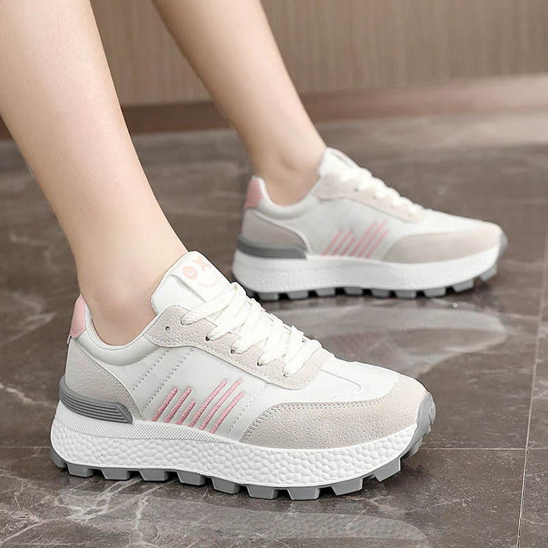 Damen Sportliche Sneaker mit rutschfester Sohle und dämpfendem Innenfutter Heidi Mode - Image 3