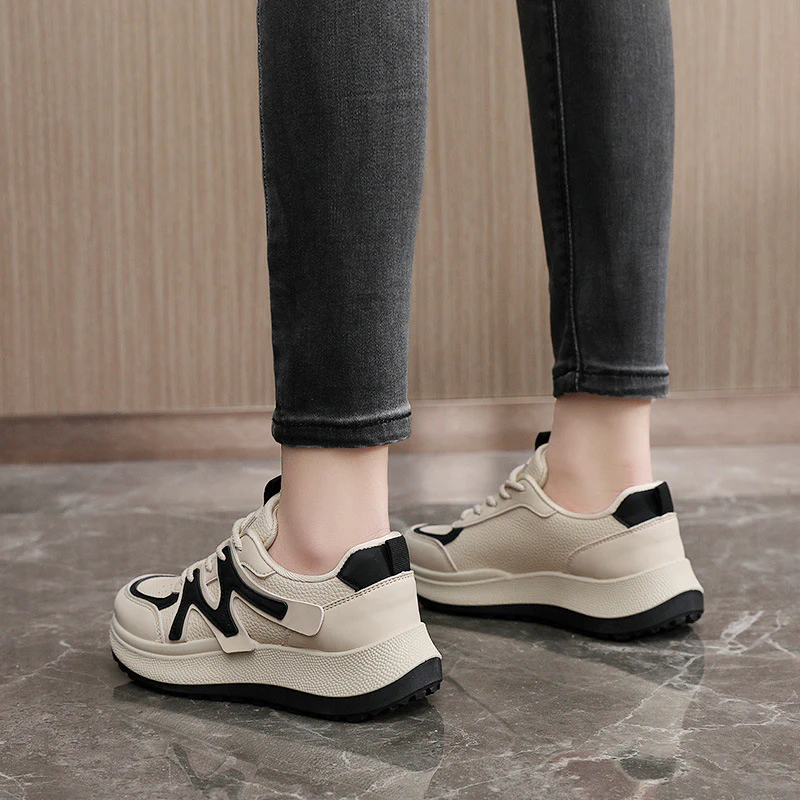 Damen Sportliche Sneaker mit rutschfester und dämpfender Sohle Heidi Mode - Image 4