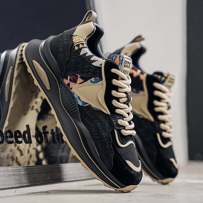 Damen Sportliche Sneaker mit strapazierfähigem Obermaterial und innovativem Designs Heidi Mode - Image 3