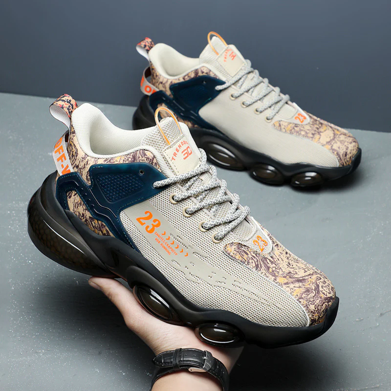 Damen Sportliche Sneaker mit stylischem Obermaterial und innovativer Dämpfungstechnologie Heidi Mode - Image 3