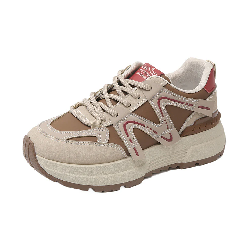 Damen Sportliche Sneaker mit verstärktem Profil und dämpfender Sohle Heidi Mode - Image 5