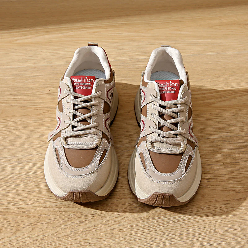 Damen Sportliche Sneaker mit verstärktem Profil und dämpfender Sohle Heidi Mode - Image 8