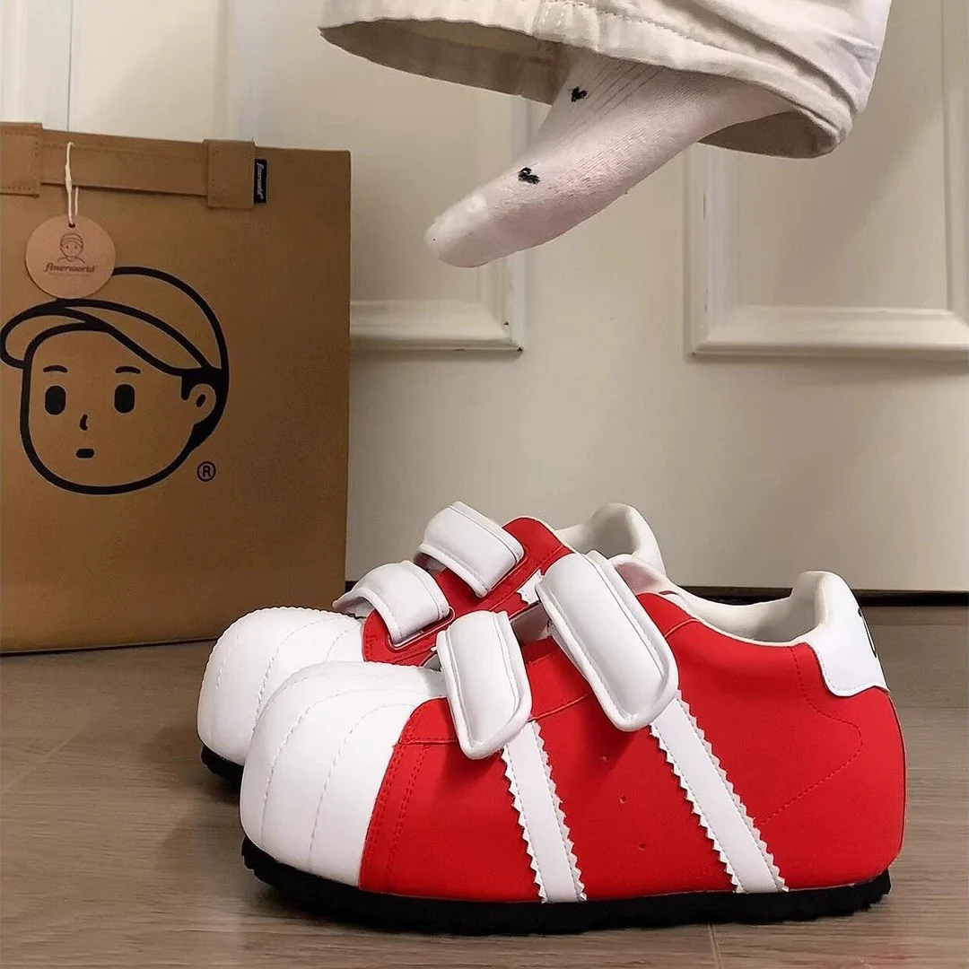 Damen Sportliche Sneaker mit verstellbarem Klettverschluss und gepolsterter Innensohle Heidi Mode - Image 3