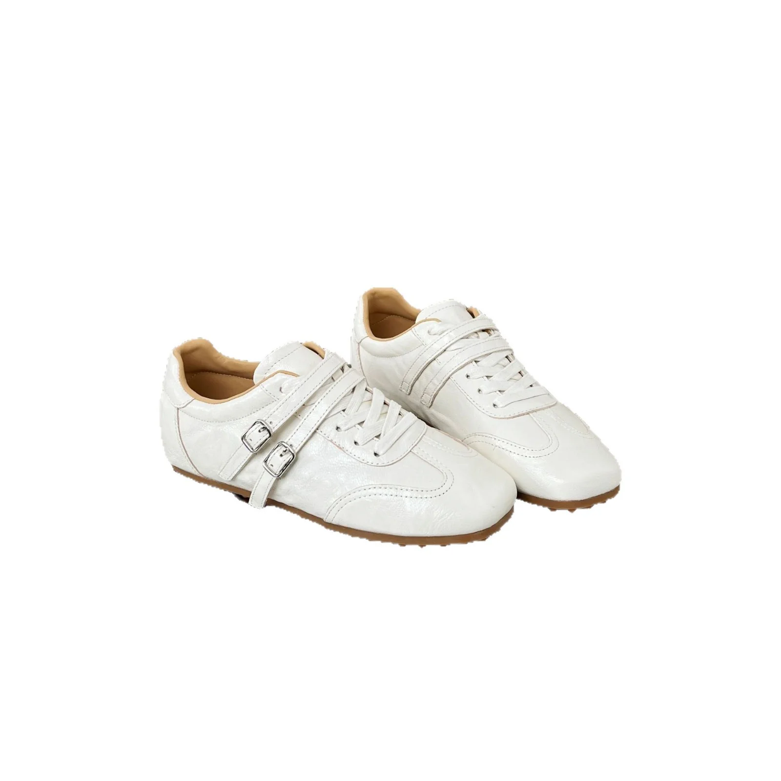 Damen Sportliche Sneaker mit verstellbaren Riemen und bequemer Sohle Heidi Mode - Image 5