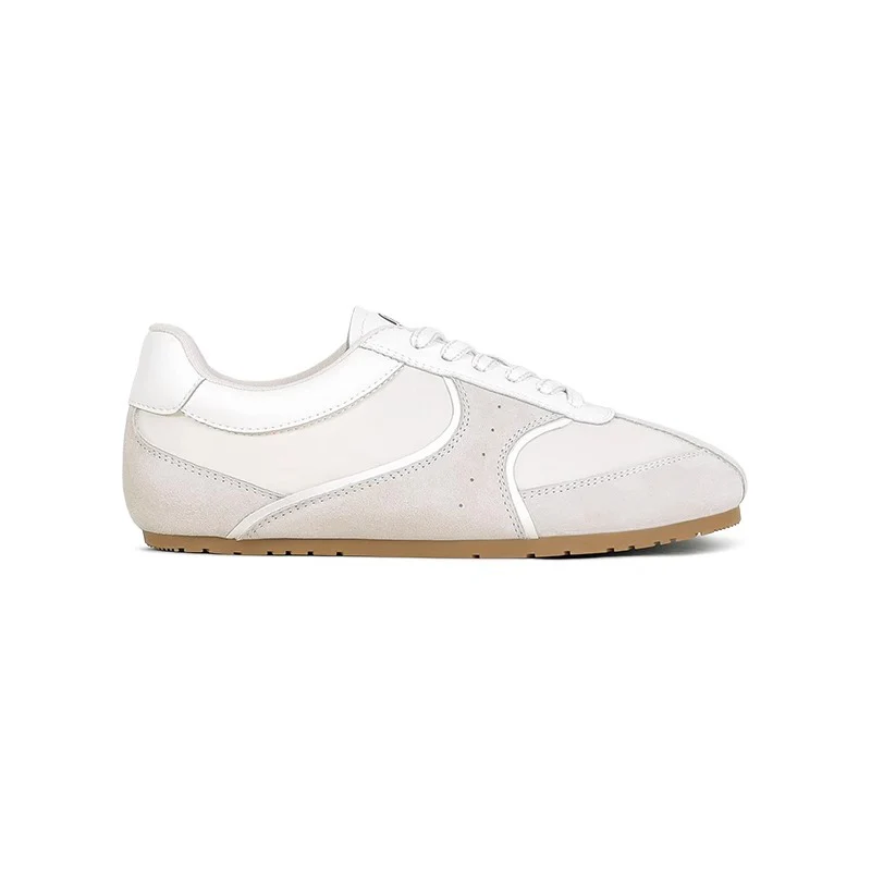 Damen sportliche Sneakers aus hochwertigem Wildleder und atmungsaktiver Mesh-Oberfläche Heidi Mode - Image 6