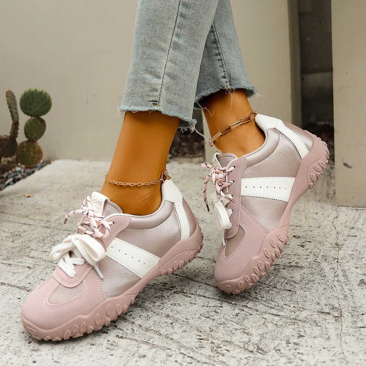 Damen Sportliche Sneakers Heidi Mode - Image 4