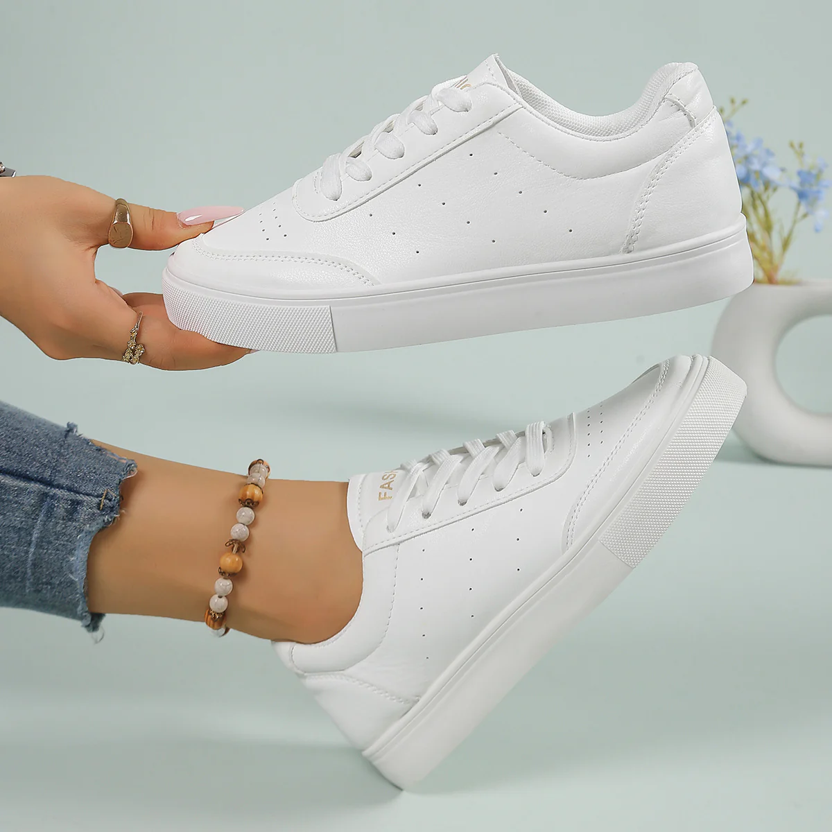 Damen Sportliche Sneakers Heidi Mode - Image 4