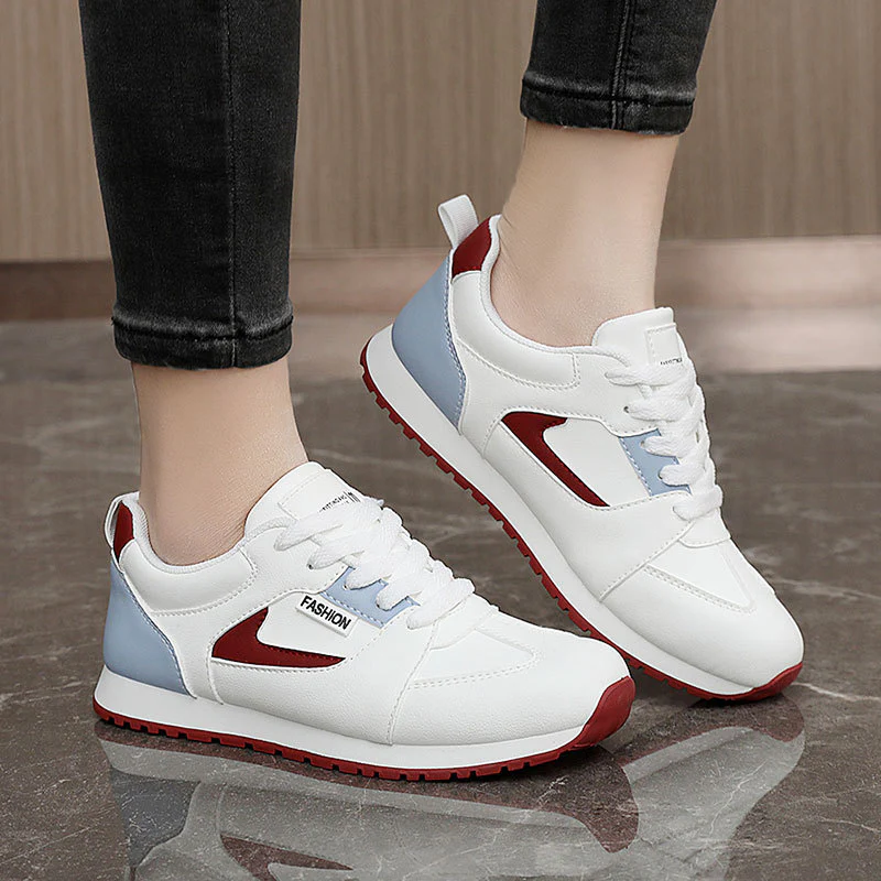 Damen Sportliche Sneakers im modernen Design mit atmungsaktiver Mesh-Oberfläche Heidi Mode - Image 4