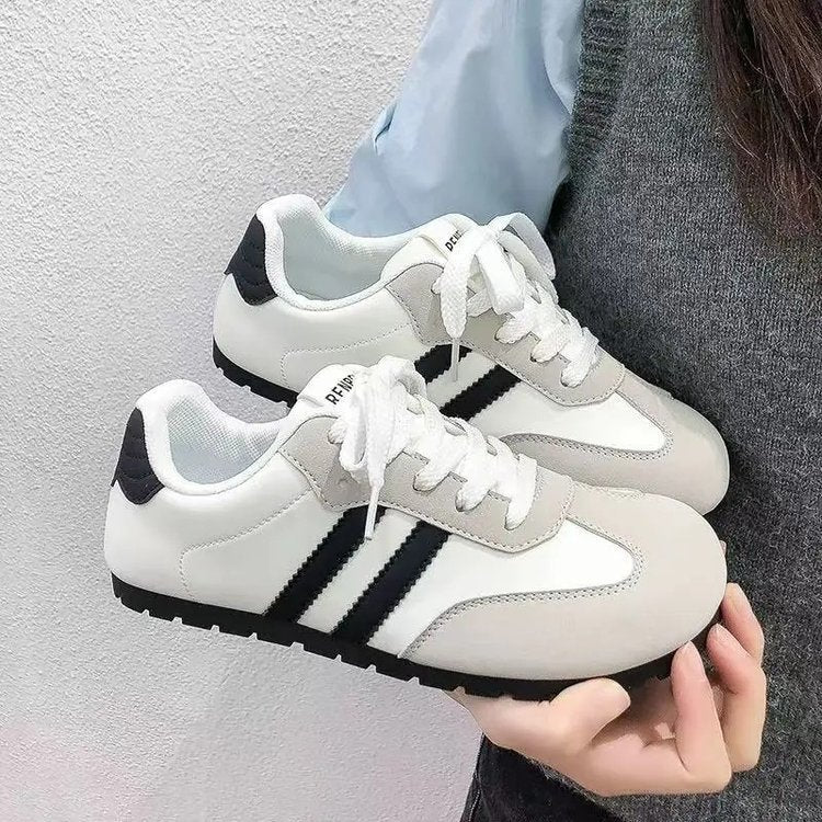 Damen Sportliche Sneakers im Retro-Design mit atmungsaktiven Materialien Heidi Mode - Image 2