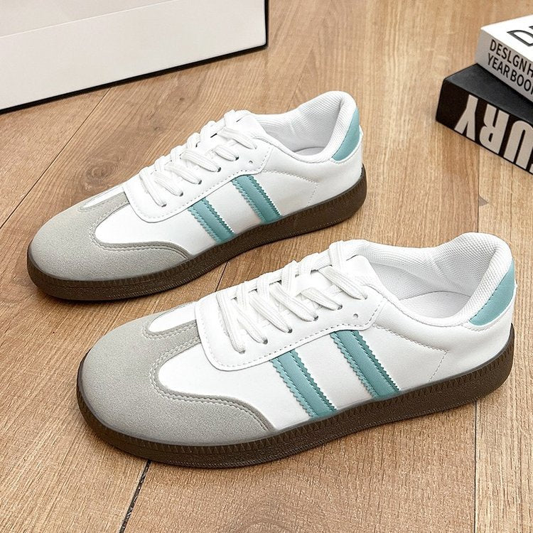 Damen Sportliche Sneakers im Retro-Stil mit strapazierfähigem Obermaterial und rutschfester Sohle Heidi Mode - Image 5