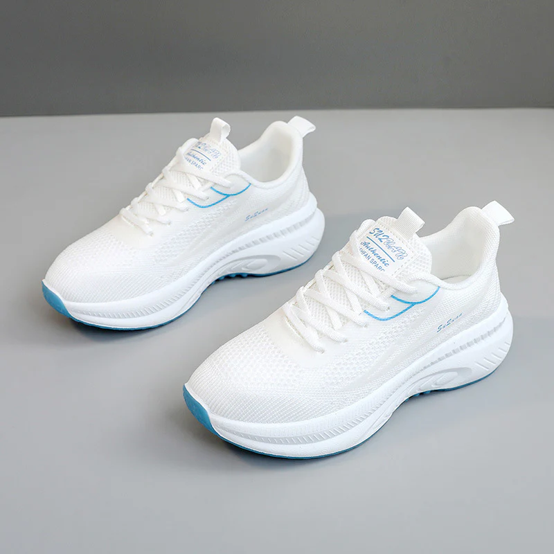 Damen Sportliche Sneakers mit atmungsaktivem Mesh-Obermaterial und dämpfendem Sohlenprofil Heidi Mode - Image 6