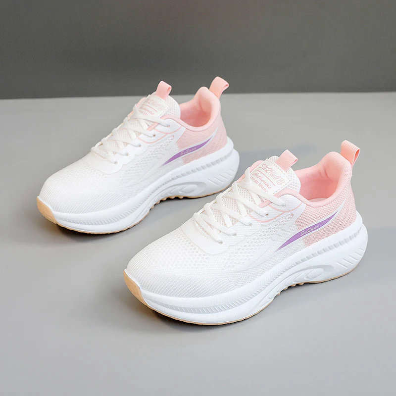 Damen Sportliche Sneakers mit atmungsaktivem Mesh-Obermaterial und dämpfendem Sohlenprofil Heidi Mode - Image 7