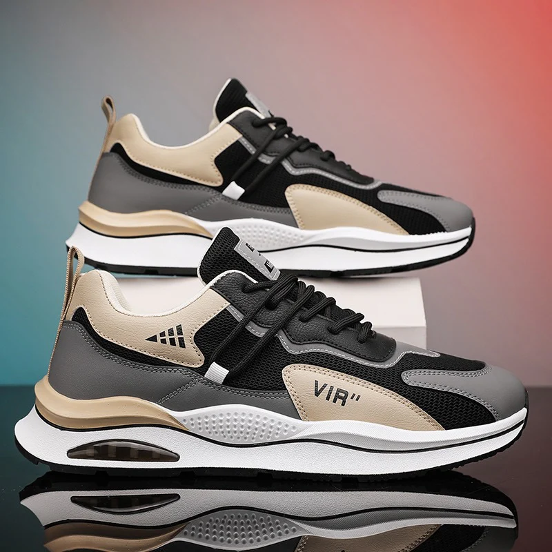 Damen Sportliche Sneakers mit atmungsaktivem Mesh-Obermaterial und dämpfendem Sohlenprofil Heidi Mode - Image 3