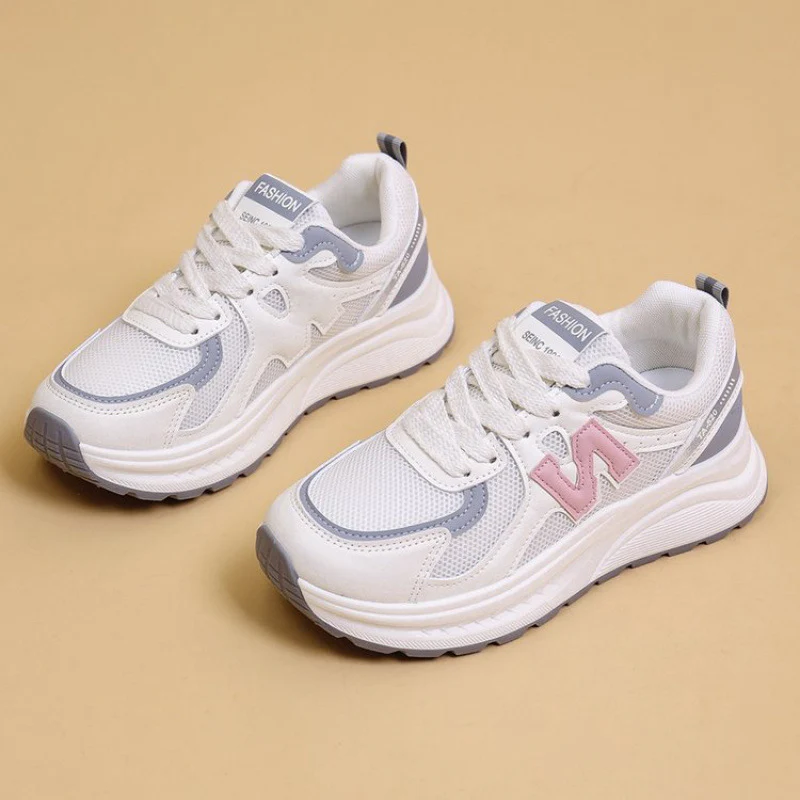 Damen Sportliche Sneakers mit atmungsaktivem Mesh-Obermaterial und dämpfendem Sohlenprofil Heidi Mode - Image 7